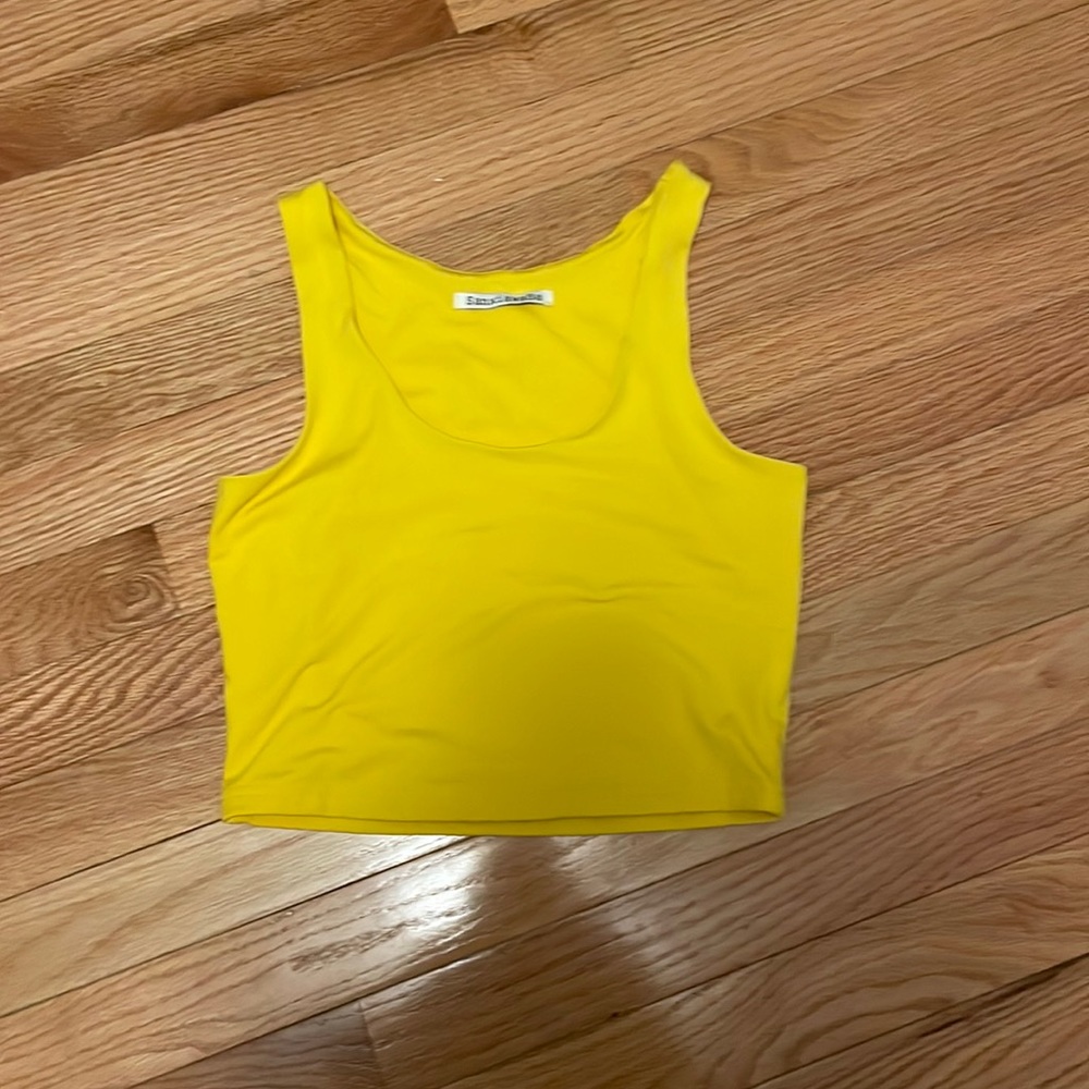 Amazon yellow tank top